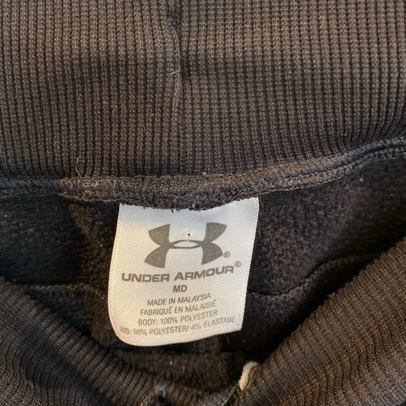 Womens Under Armour Sweat Pants Medium Black - Picture 3 of 6